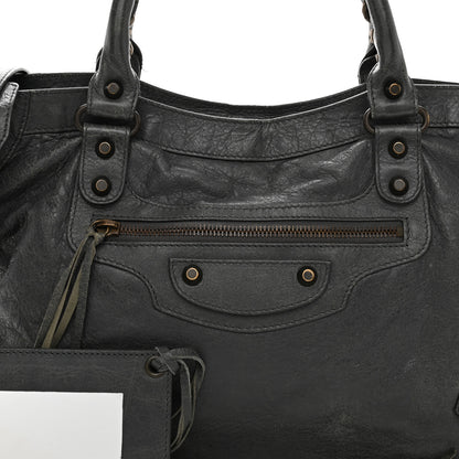 Balenciaga Agneau Classic Hardware City Anthracite 7 of 11