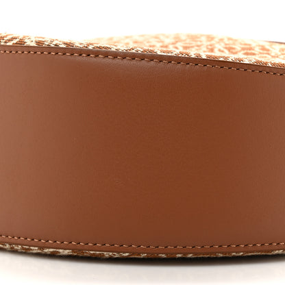Loewe Jacquard Anagram Calfskin Luna Bag Tan Pecan 7 of 8