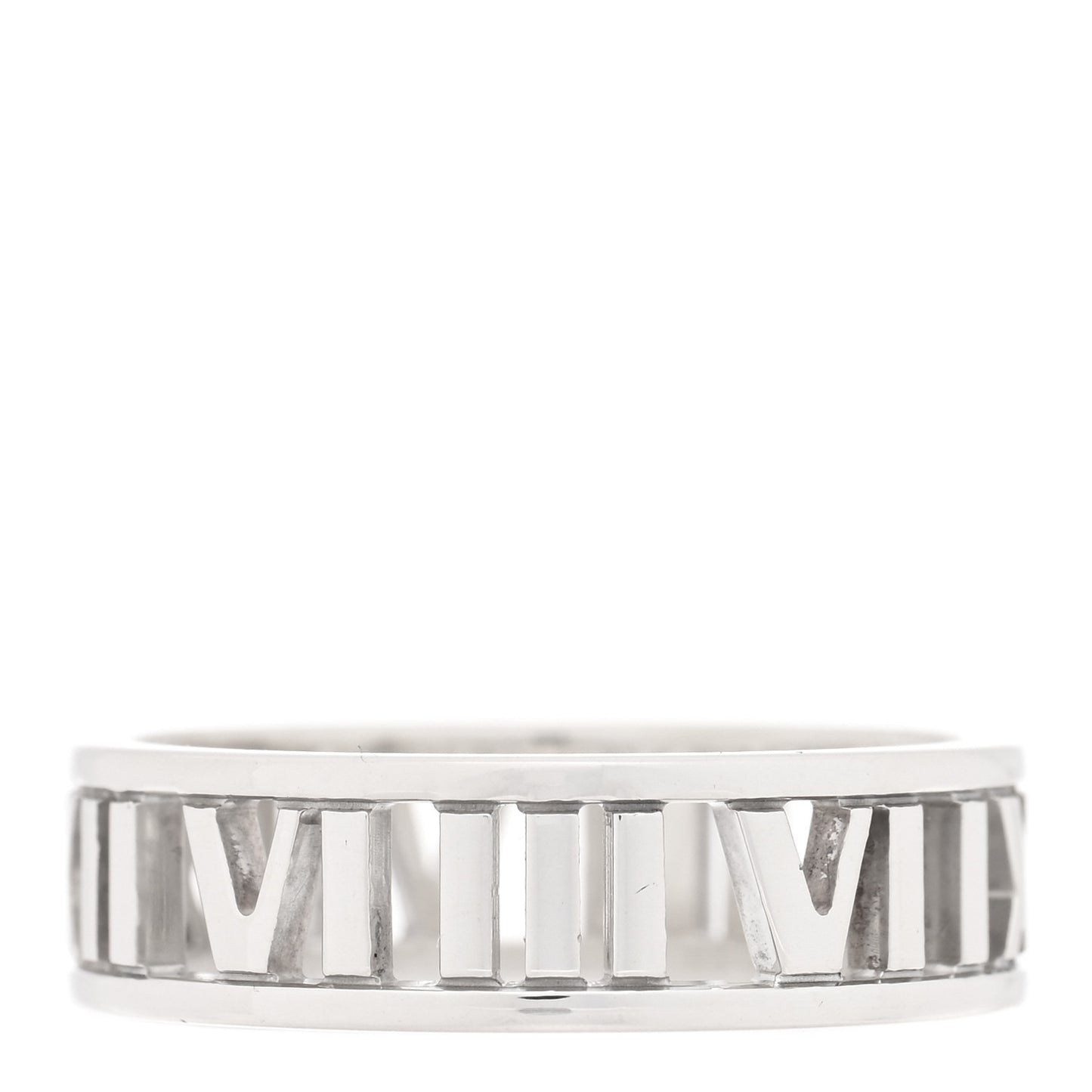 Sterling Silver Wide Atlas Open Ring 64 10.75