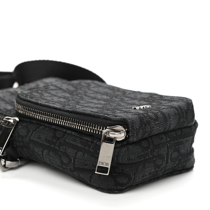 Christian Dior Oblique Micro Rider Pouch Black 10 of 13