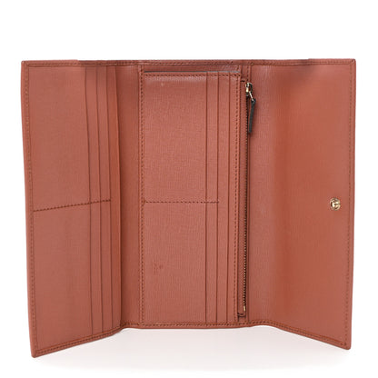 Gucci Calfskin GG Continental Wallet Brown 5 of 9