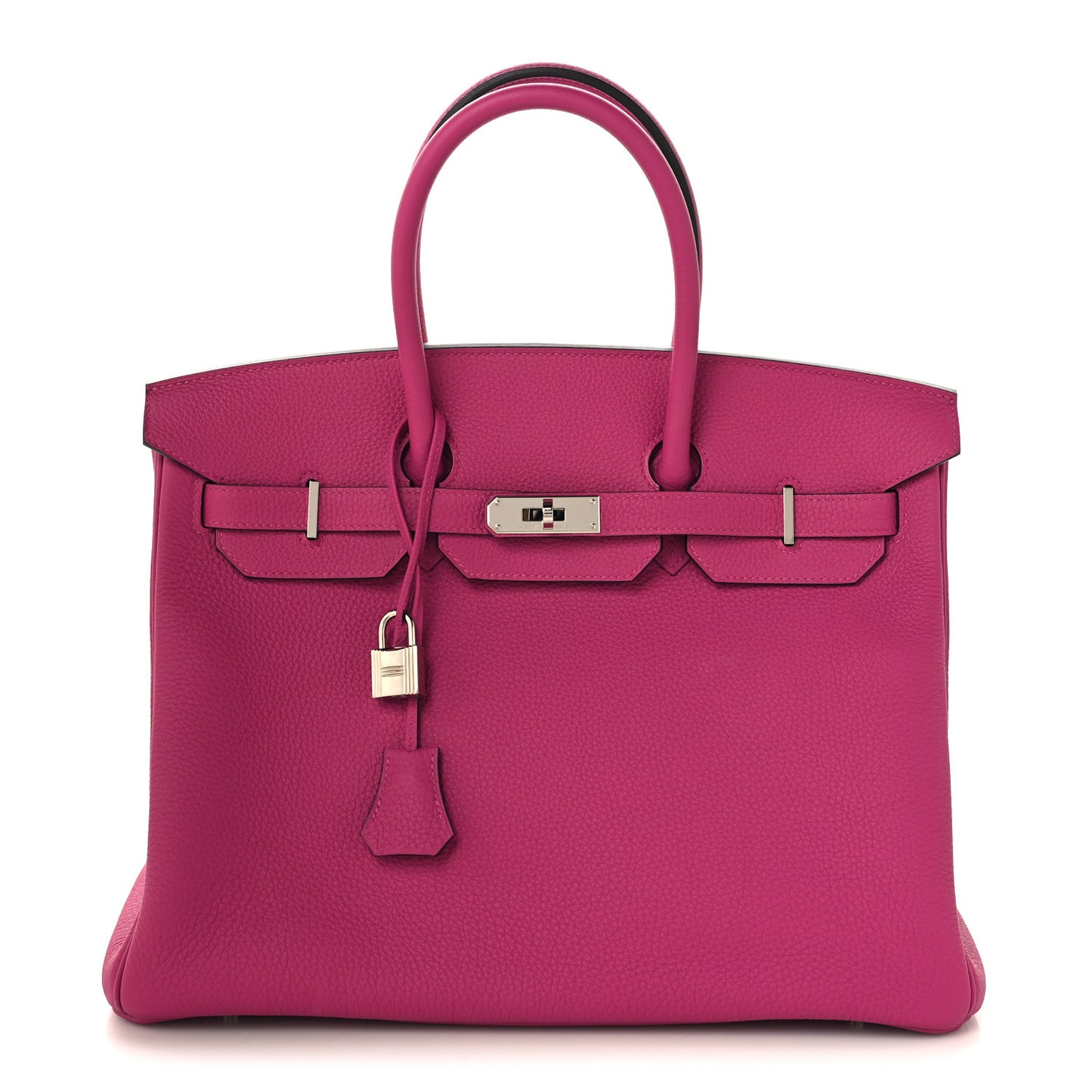 Togo Birkin 35 Rose Pourpre