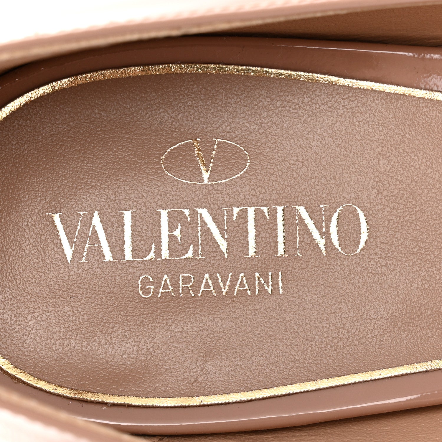 Valentino Garavani Patent Vlogo Tan-Go Ankle Strap 60mm Pumps 40 Rose Cannelle 8 of 10