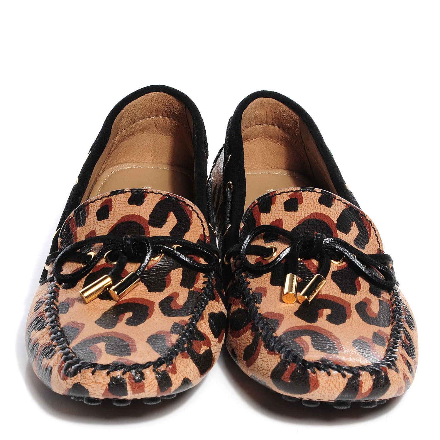 Louis Vuitton Stephen Sprouse Printed Calf Leopard Gloria Loafers 40 2 of 6