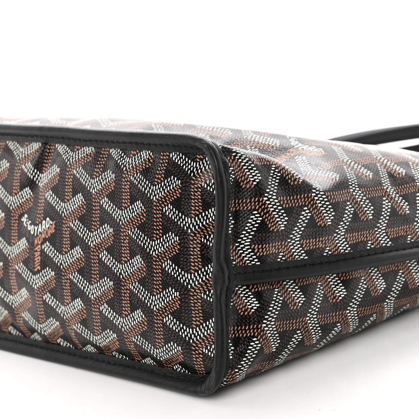 Goyardine Reversible Mini Anjou Black
