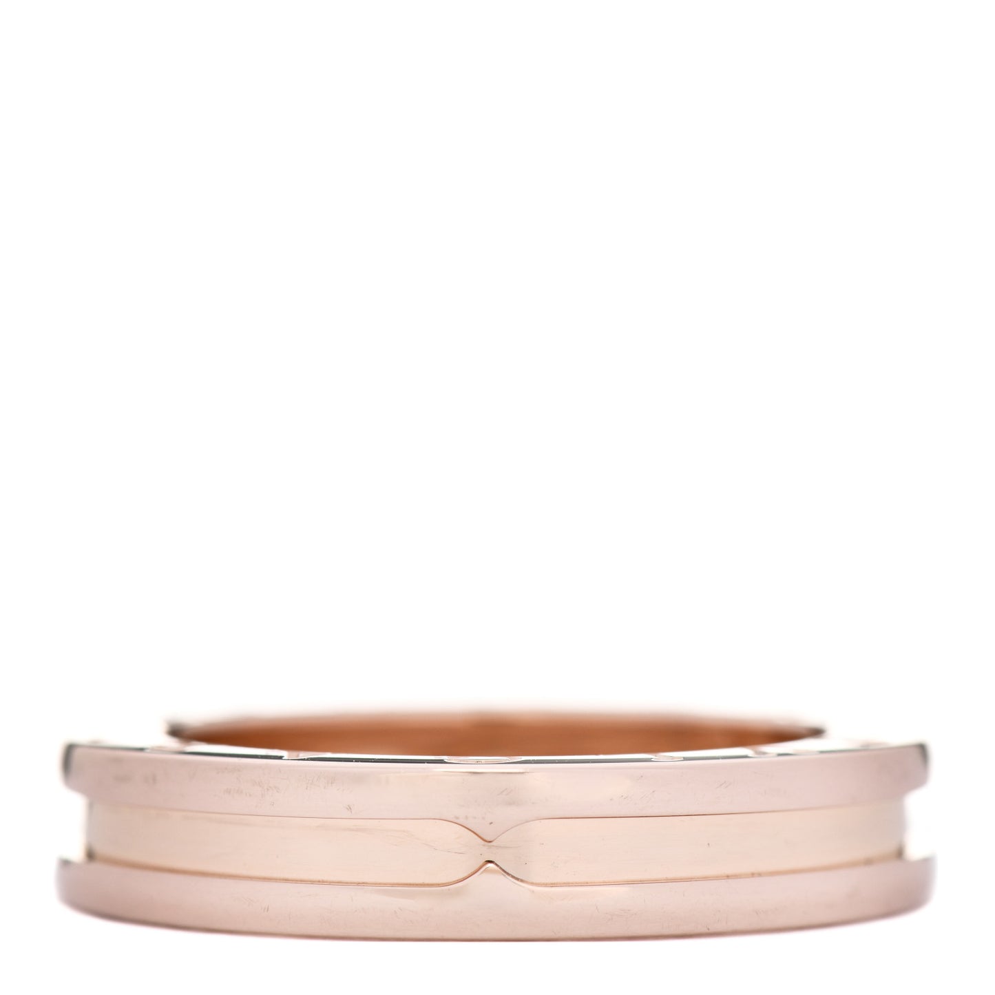 18K Rose Gold B.Zero1 One-Band Ring 57 8