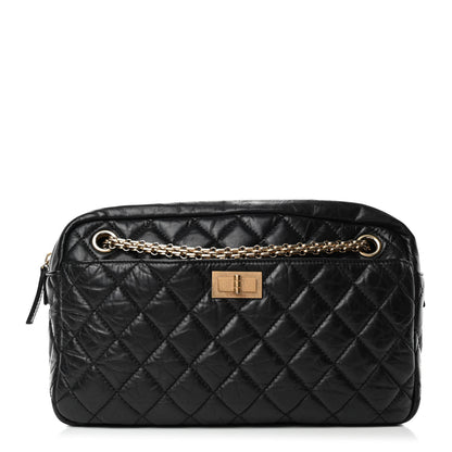 Chanel Aged Calfskin Quilted Medium Reissue Camera Case Black 1 of 4