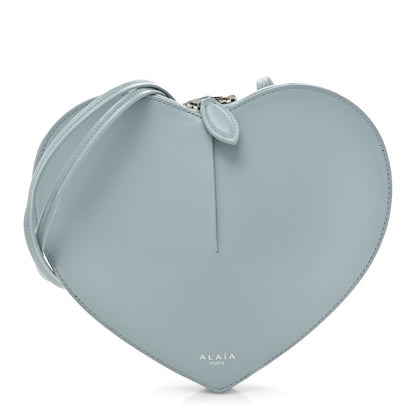 Alaia Calfskin Le Coeur Bag Bleu Delave 1 of 9