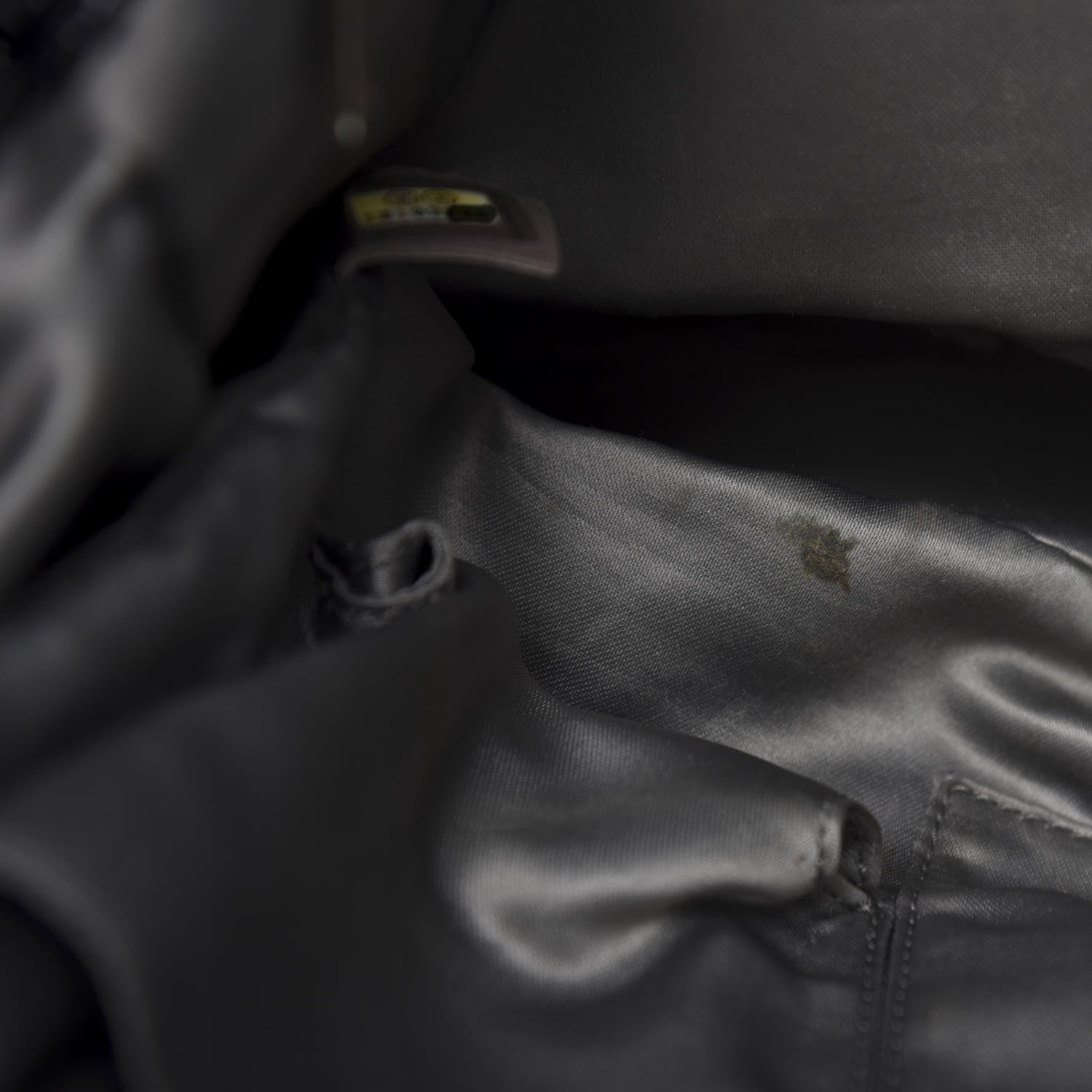 Chanel Crinkled Patent Modern Chain Flap Black 11 of 20