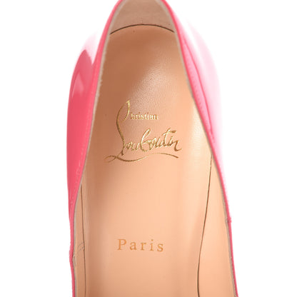 Christian Louboutin Patent So Kate 120 Pumps 40 Bonbon 9 of 11