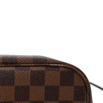 Louis Vuitton Damier Ebene Neo Neverfull MM Rose Ballerine 9 of 15