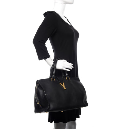 Saint Laurent Calfskin Medium Classic Y Cabas Black 2 of 11