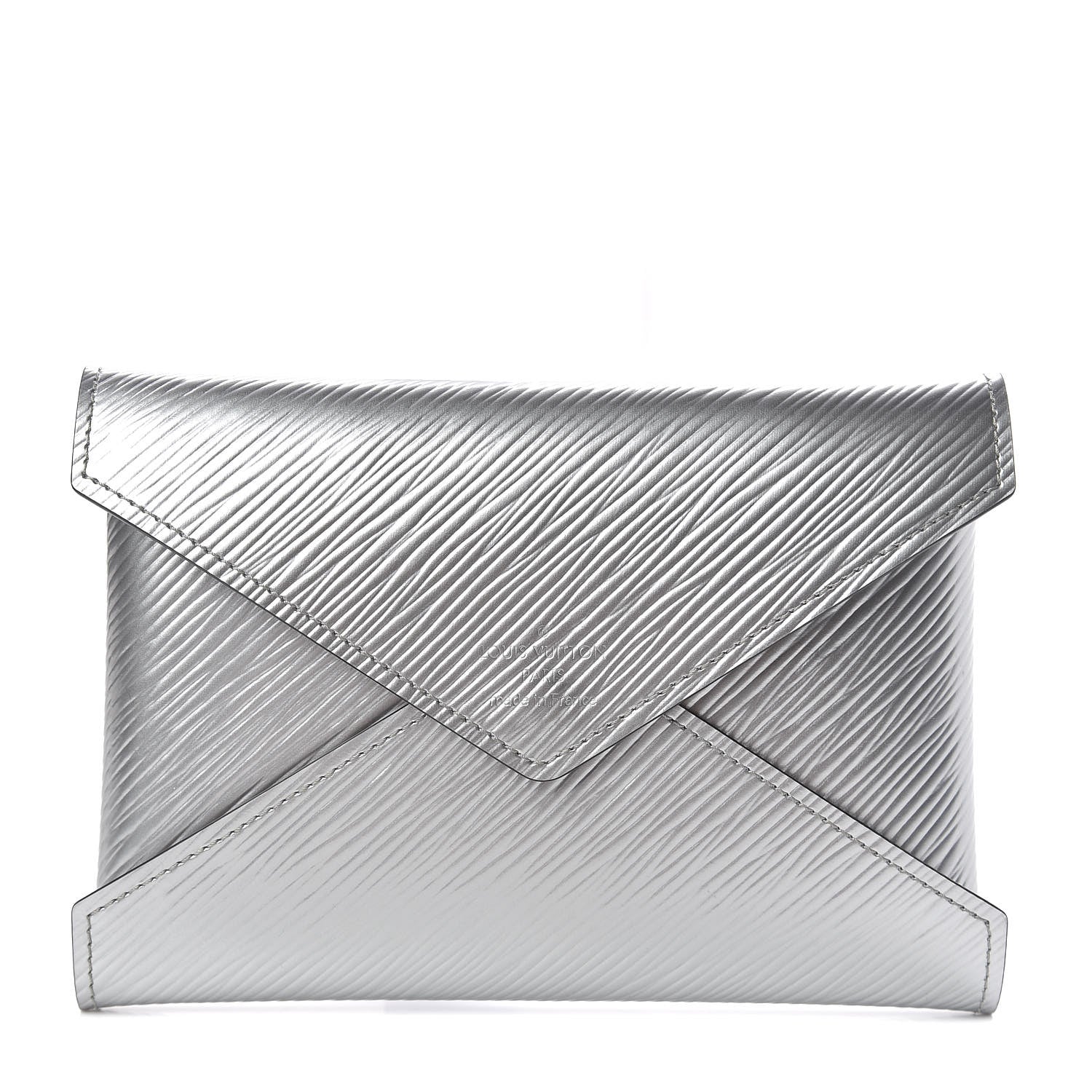 Louis Vuitton Metallic Epi Medium Kirigami Pochette Insert Silver 1 of 7