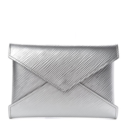 Louis Vuitton Metallic Epi Medium Kirigami Pochette Insert Silver 1 of 7