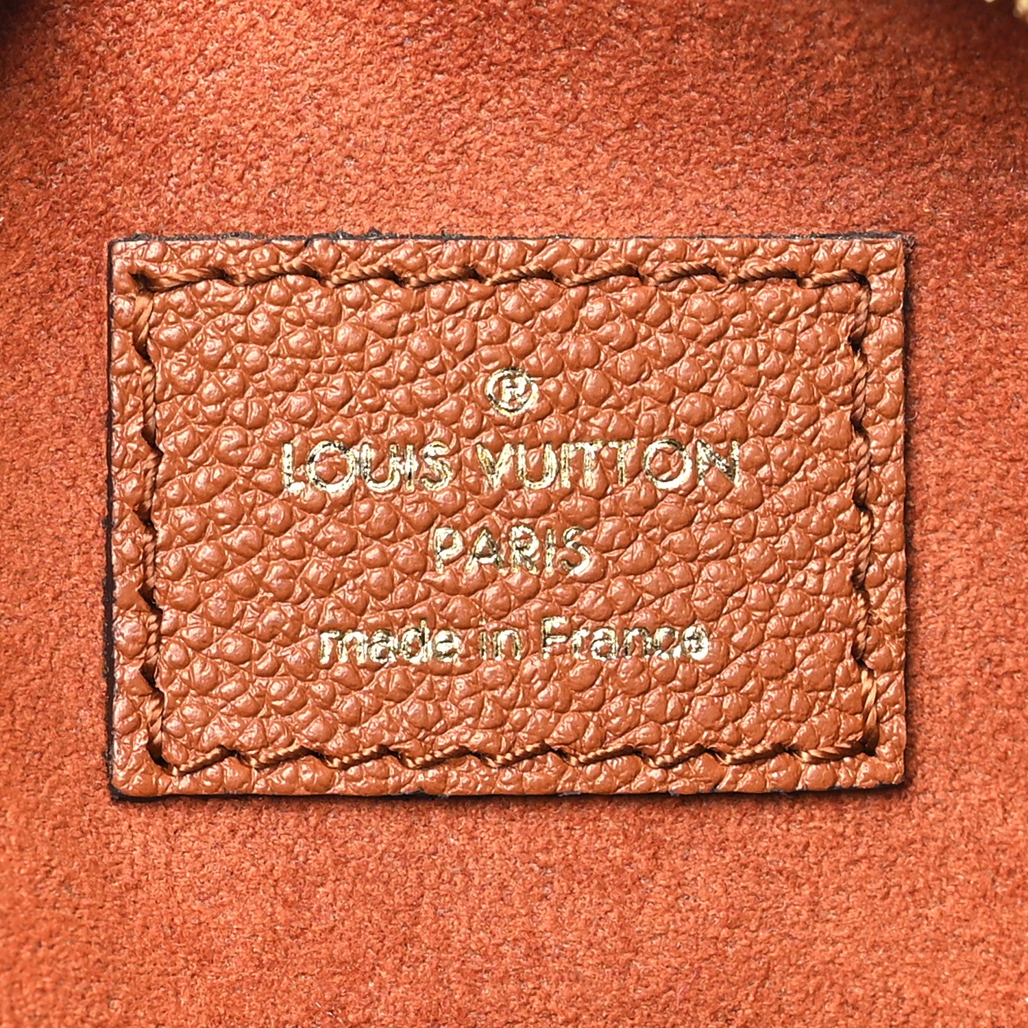 Louis Vuitton Empreinte Monogram Giant Speedy Bandouliere 25 Cognac 5 of 7