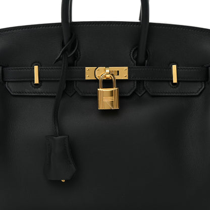 Hermes Swift Birkin 25 Black 9 of 14