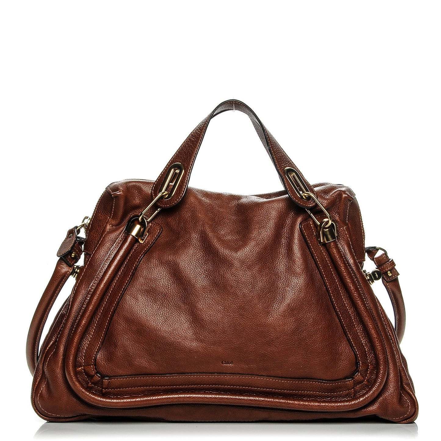 Calfskin Large Paraty Brown