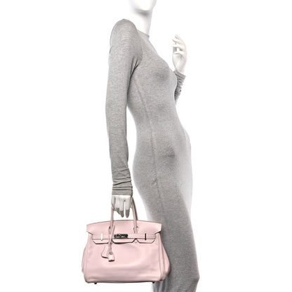 Hermes Swift Birkin 30 Rose Dragee 2 of 12