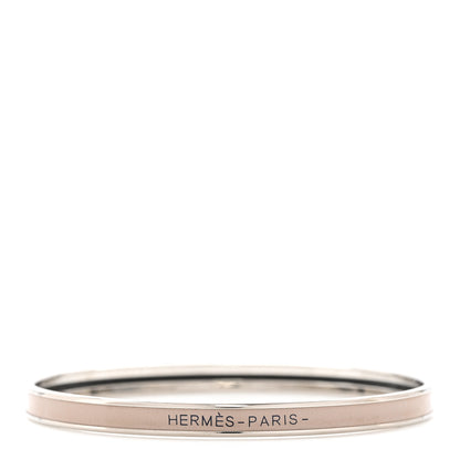 Hermes Enamel Printed Extra Narrow Bracelet 70 1 of 5