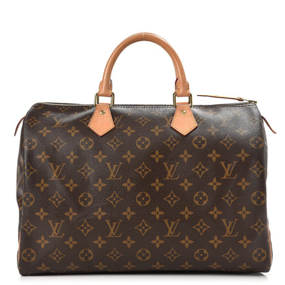 Louis Vuitton Monogram Speedy 35 1 of 7