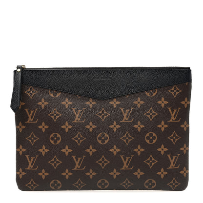 Louis Vuitton Monogram Daily Pouch Black 1 of 6
