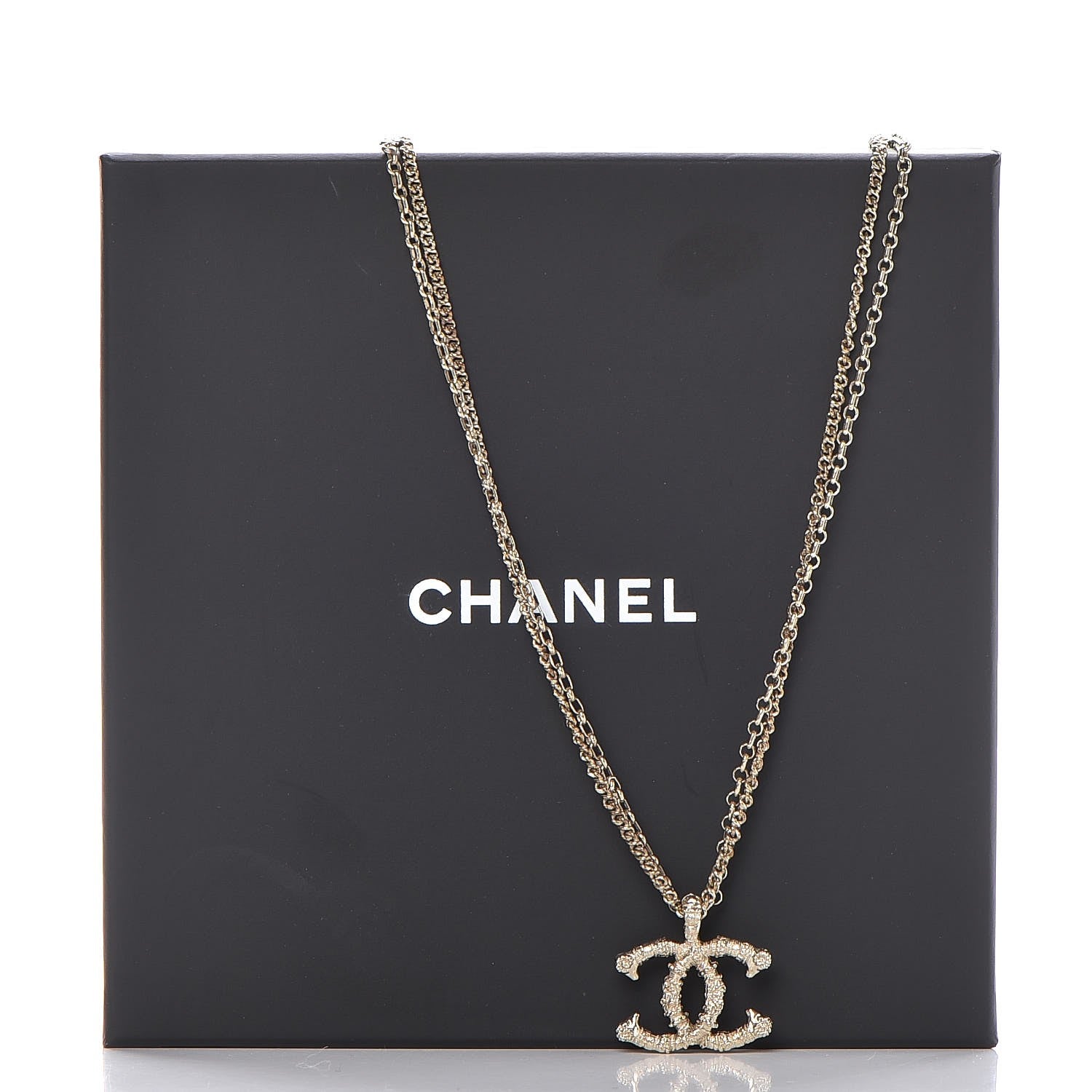 Chanel Chain Sheep CC Necklace Gold 6 of 6