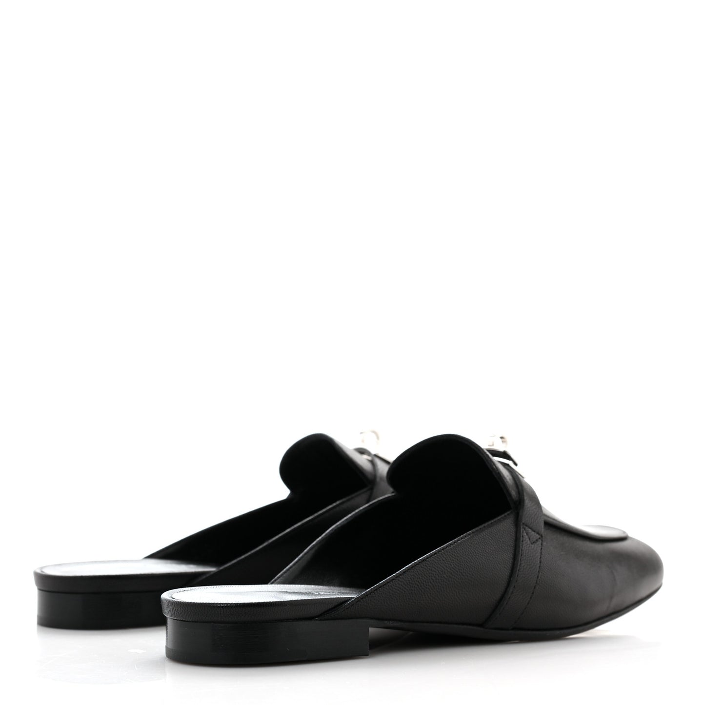 Goatskin Oz Mules 39.5 Black