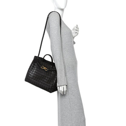 Bottega Veneta Nappa Intrecciato Medium Andiamo Shoulder Bag Fondant 2 of 10
