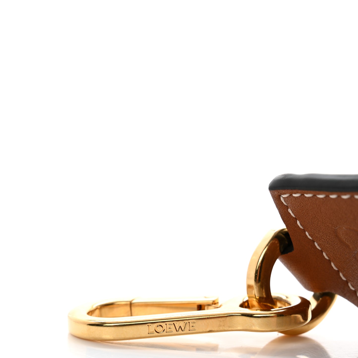 Calfskin Circles Loop Strap Dark Oak