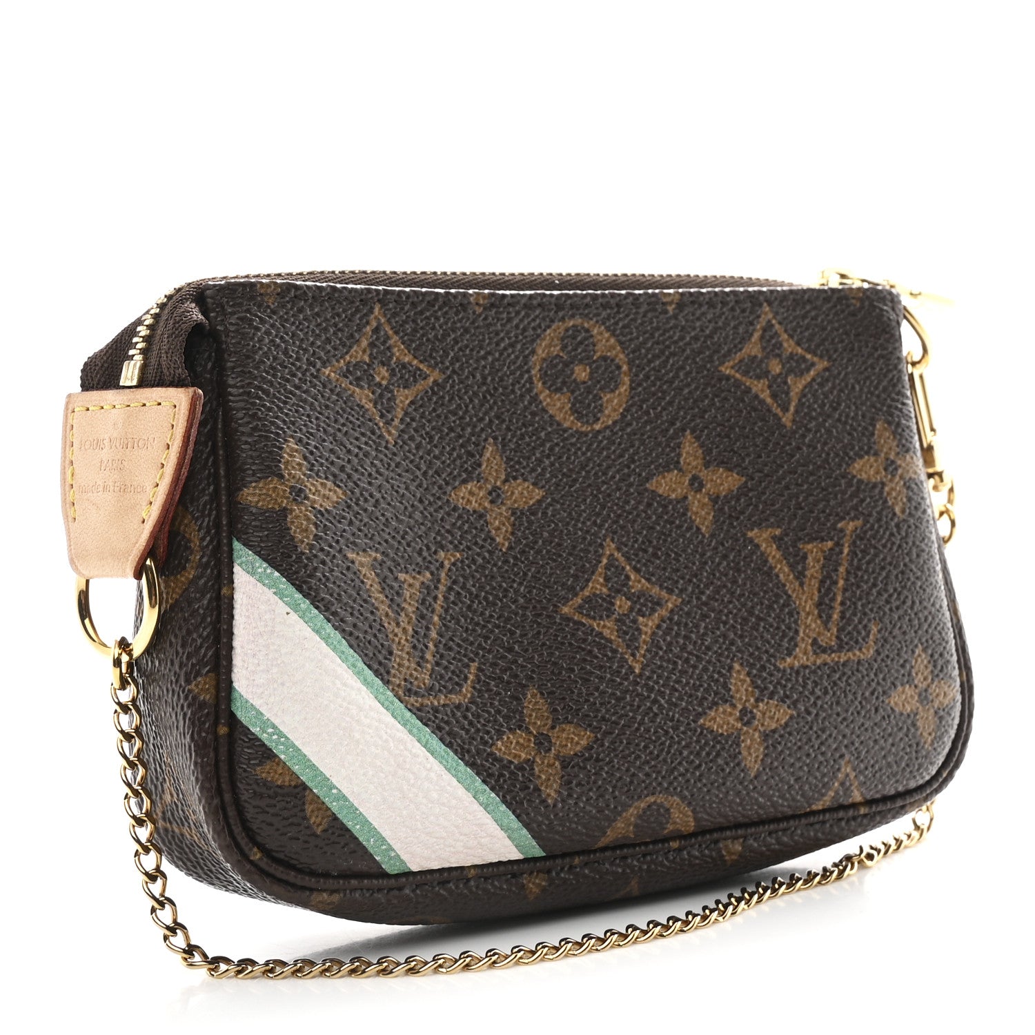 Louis Vuitton Monogram My LV Heritage Mini Pochette Accessories Ivory Vert Clair 3 of 7