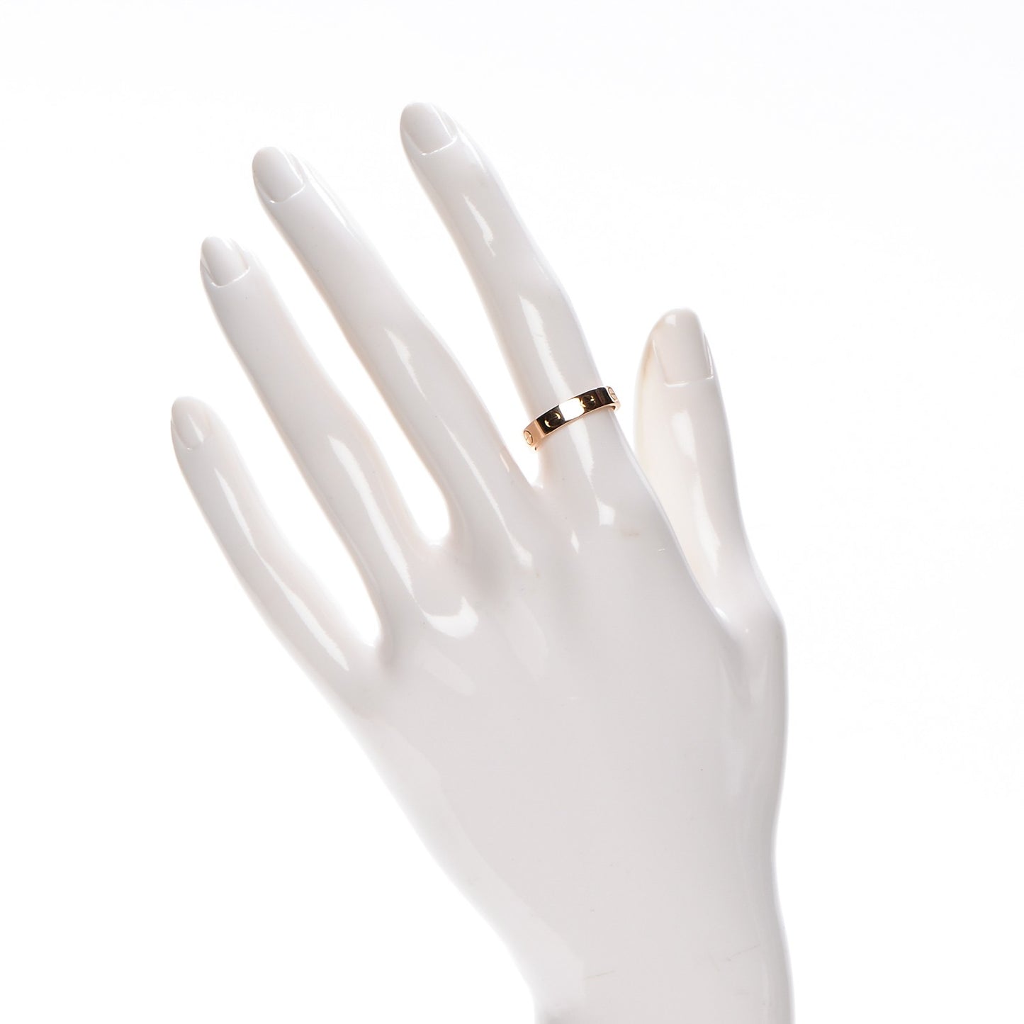 18K Pink Gold 5.5mm LOVE Ring 50 5.5