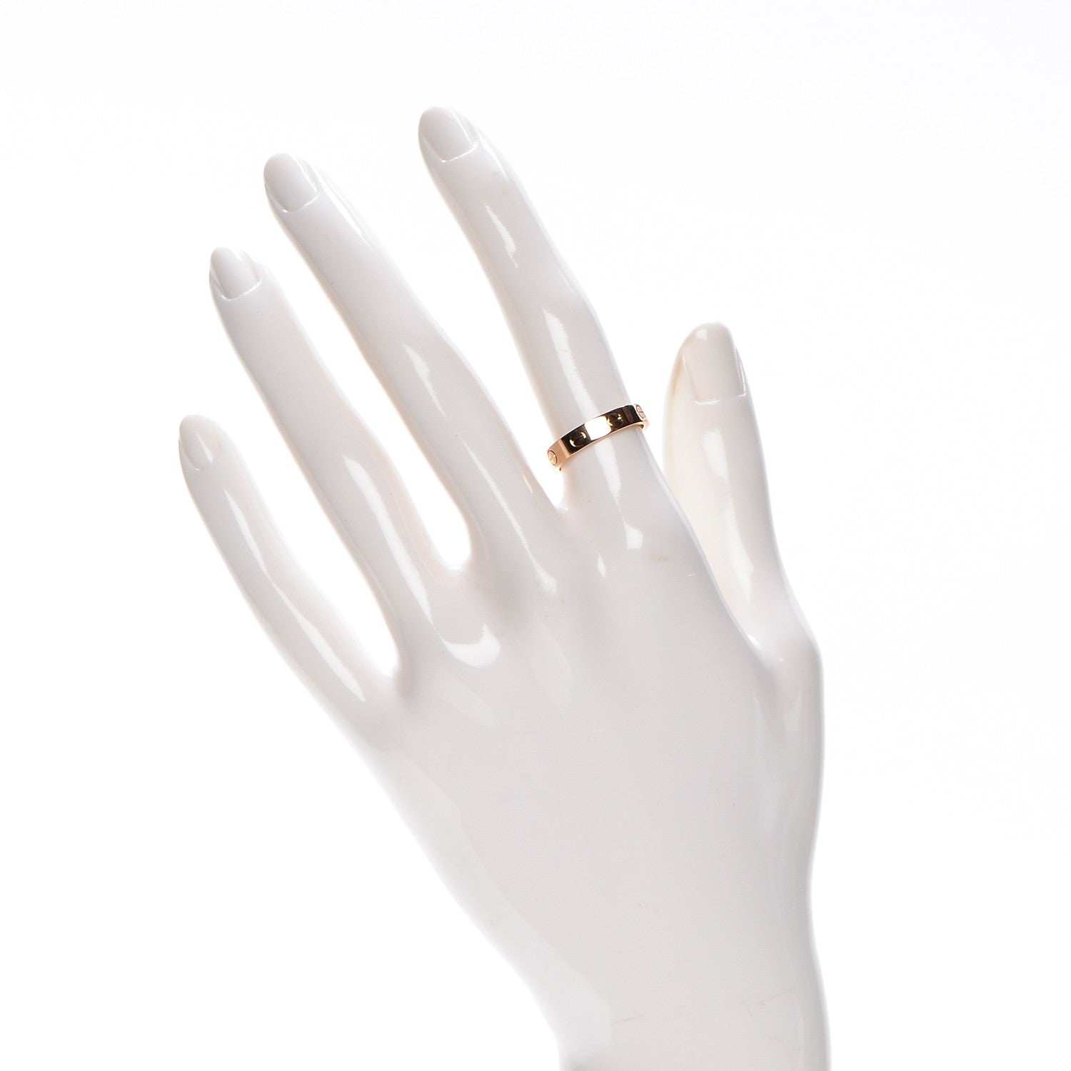Cartier 18K Pink Gold 5.5mm LOVE Ring 50 5.5 2 of 4