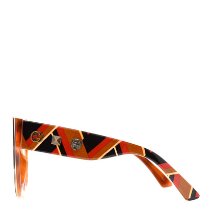 Gucci Acetate Square Frame Sunglasses GG0059S Multicolor 3 of 7