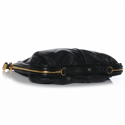 Jimmy Choo Leather Ayse Shoulder Bag Black 4 of 8