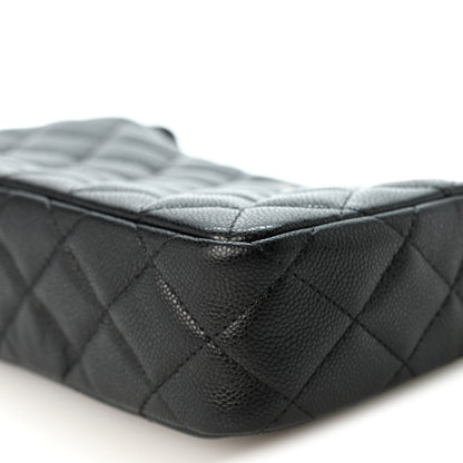 Chanel Caviar Quilted Purse With Chain Black 10 of 11
