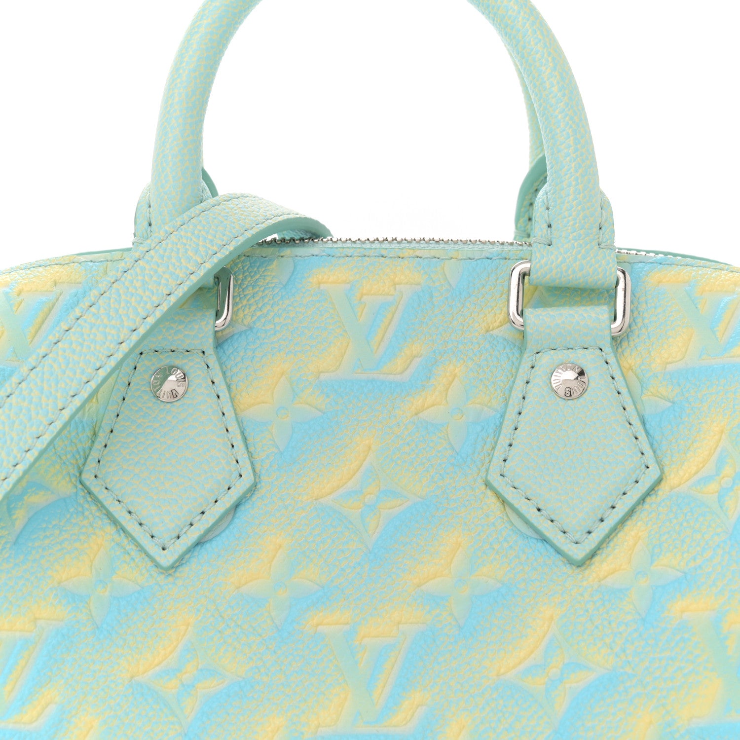 Louis Vuitton Empreinte Monogram Summer Stardust Speedy 20 Water Green 7 of 9