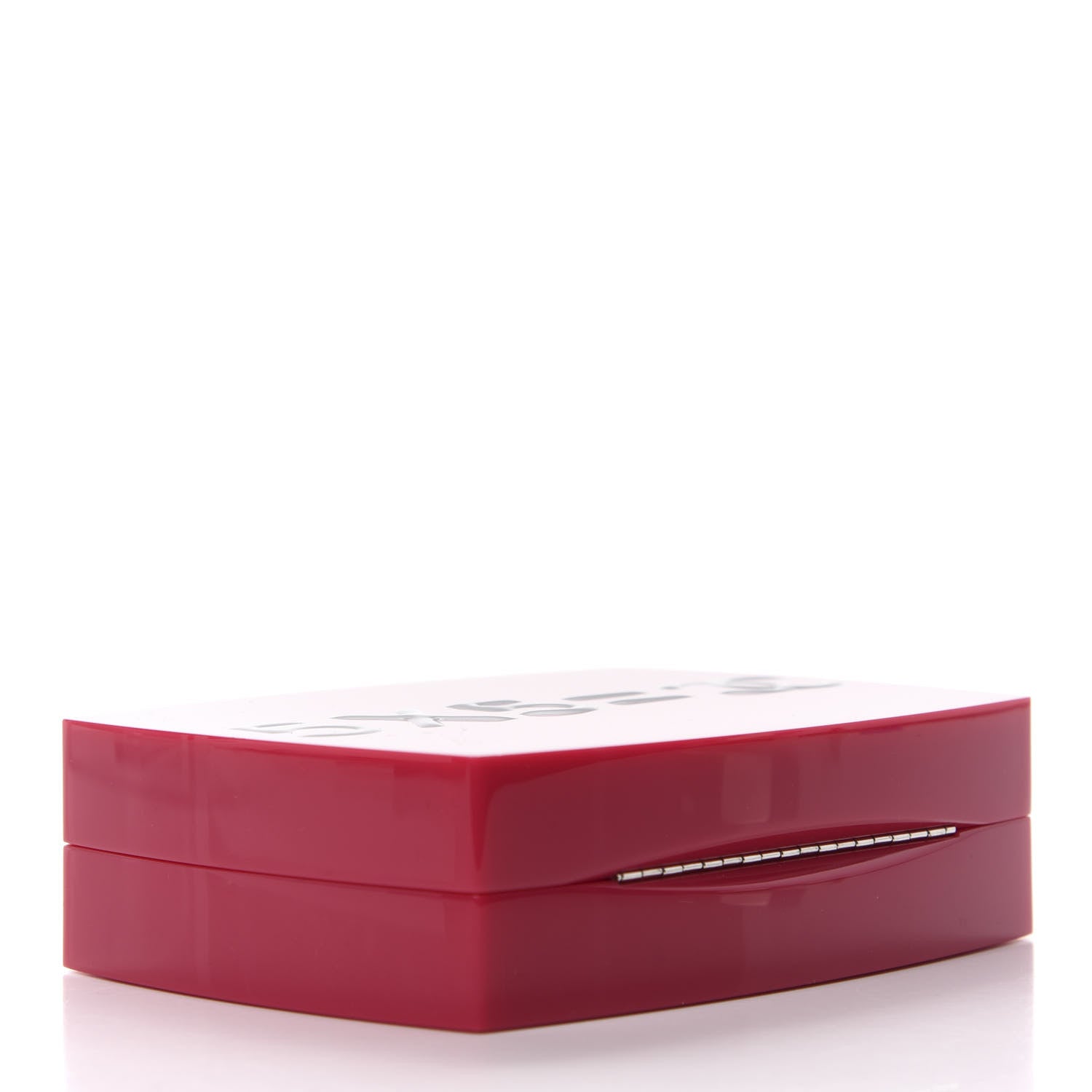 Chanel Plexiglass Evening In The Street 5x5=CC Small Clutch Fuchsia 4 of 7