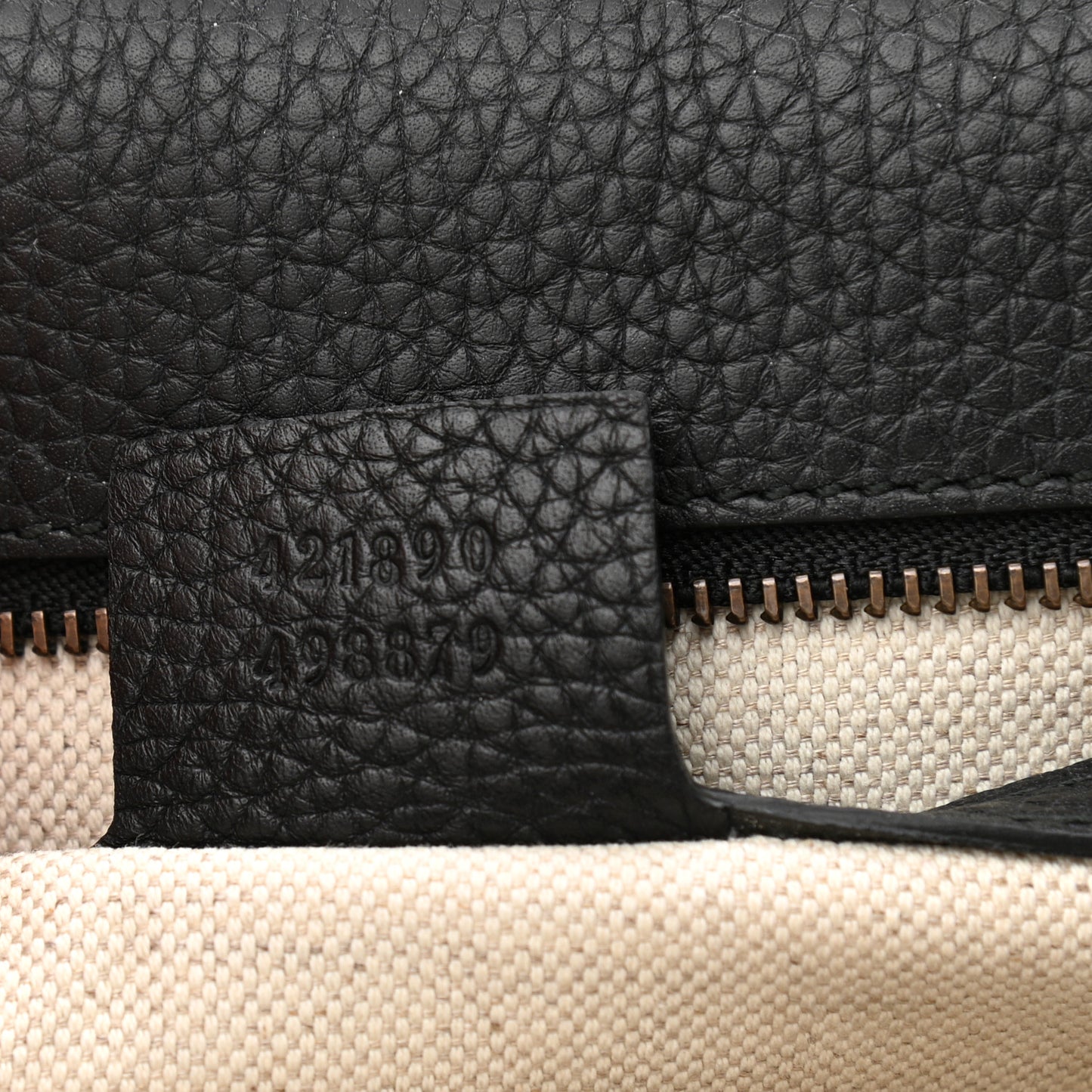 Calfskin Small GG Marmont Top Handle Bag Black