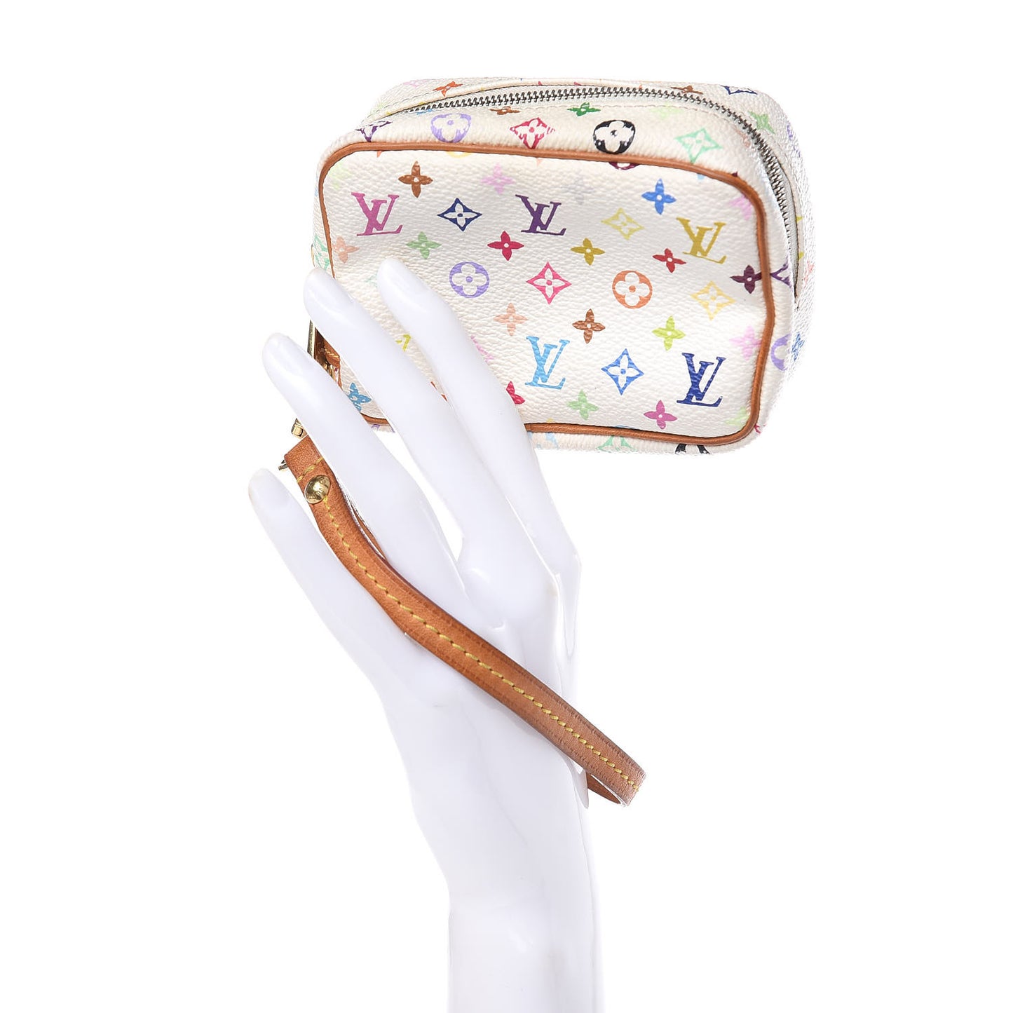 Monogram Multicolor Trousse Wapity White