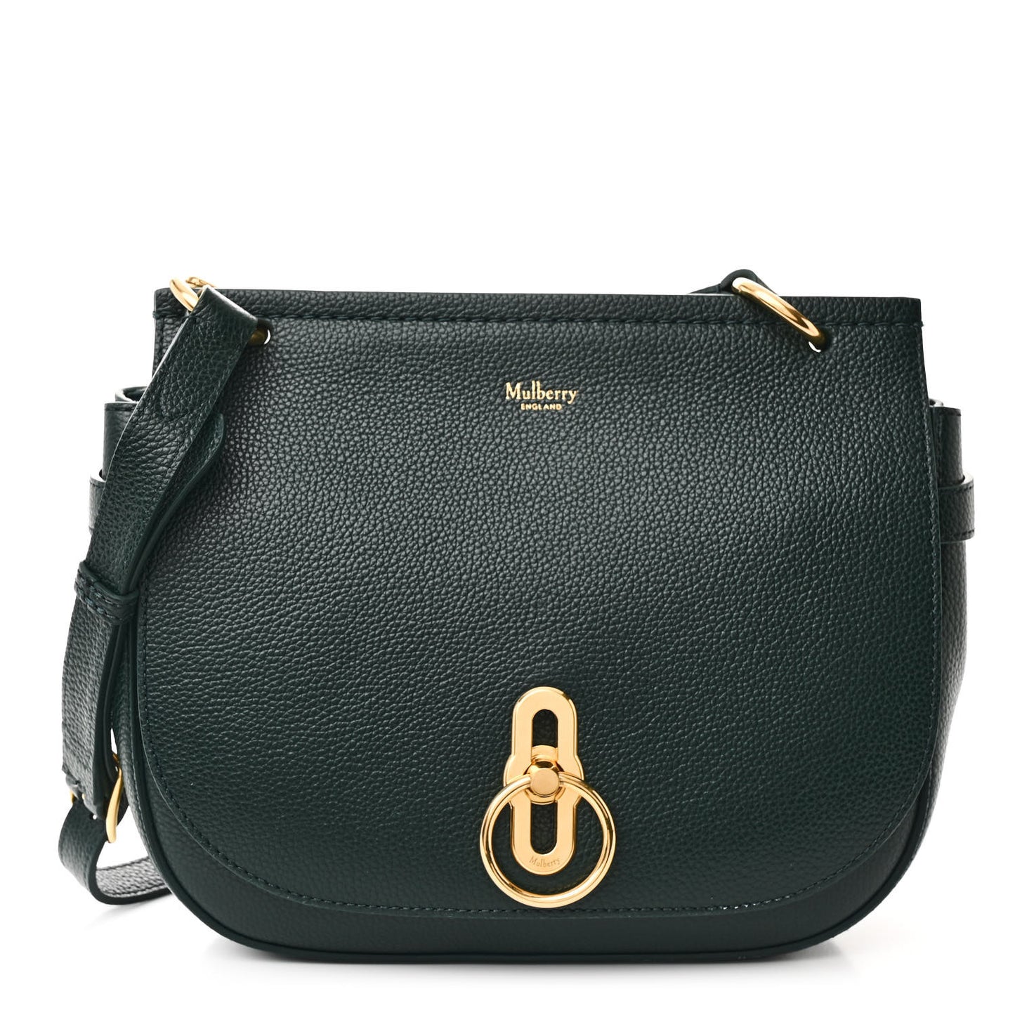 Small Classic Grain Small Amberley Satchel Mulberry  Green