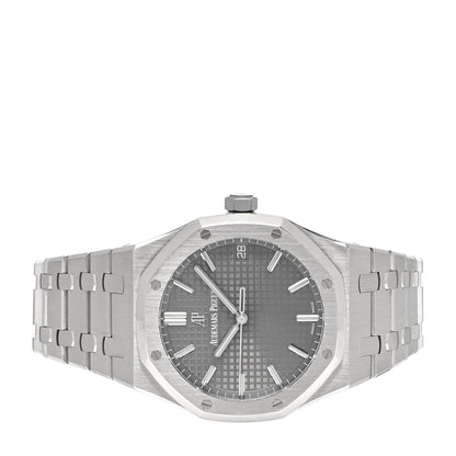 Audemars Piguet Stainless Steel 41mm Royal Oak Automatic Watch Grey 15500ST.OO.1220ST.02 2 of 4