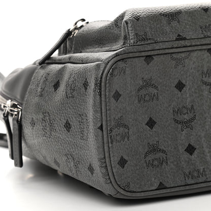 MCM Visetos Small Stark Backpack Phantom Grey 9 of 10