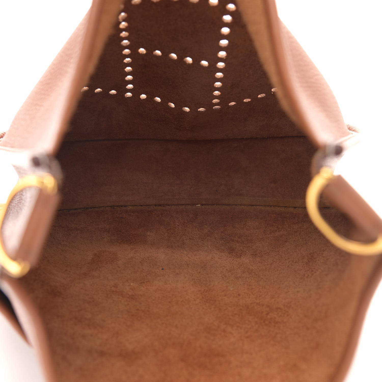 Hermes Taurillon Clemence Evelyne III PM Gold 5 of 12