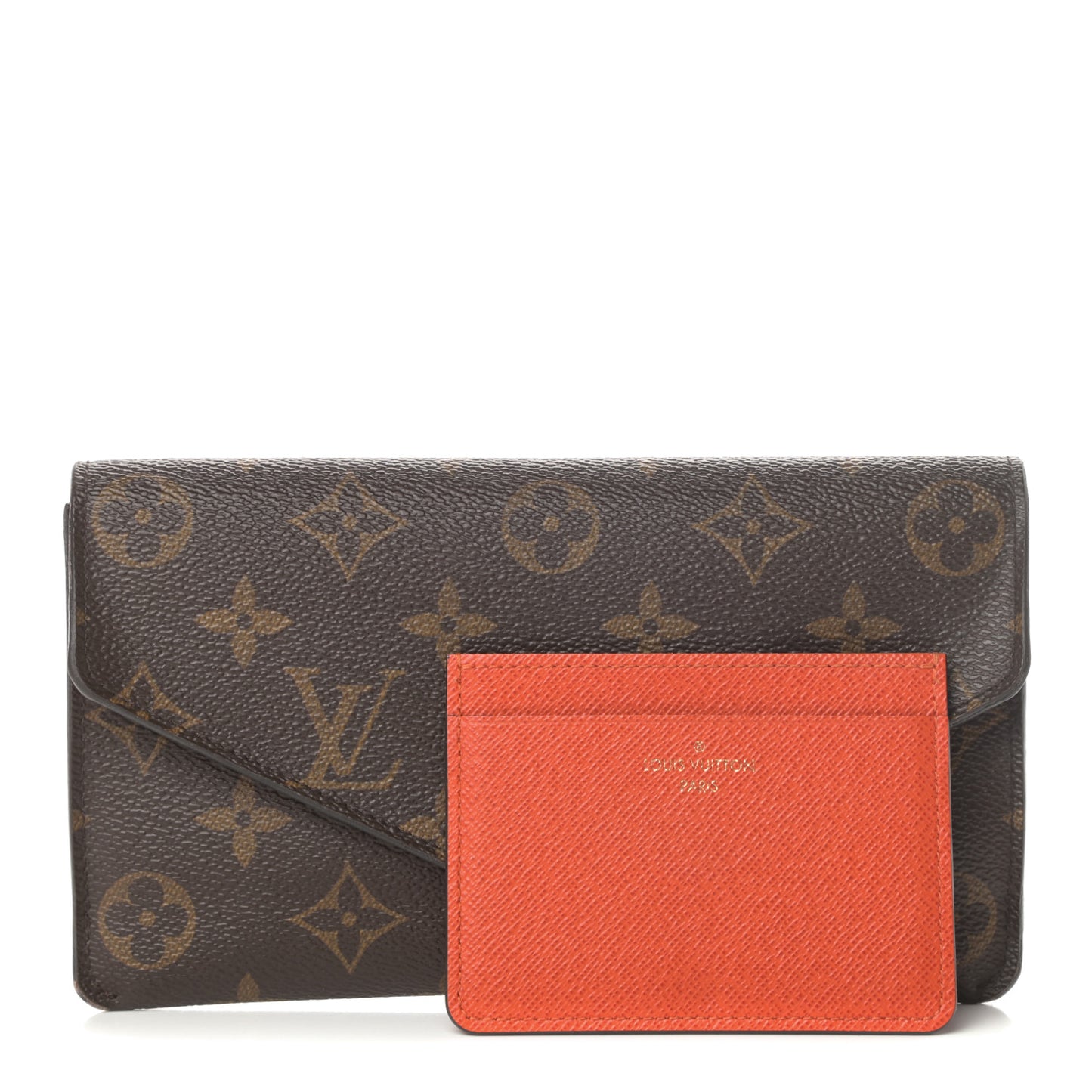 Monogram Jeanne Wallet Rose Ballerine