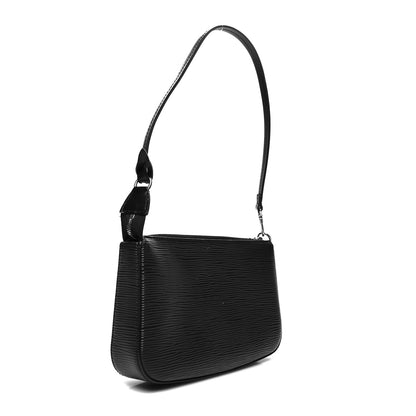 Louis Vuitton Epi Pochette Accessories NM Black 3 of 12