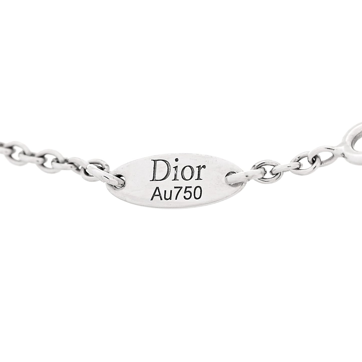 18K White Gold Pave Diamond Rose Des Vents Bracelet