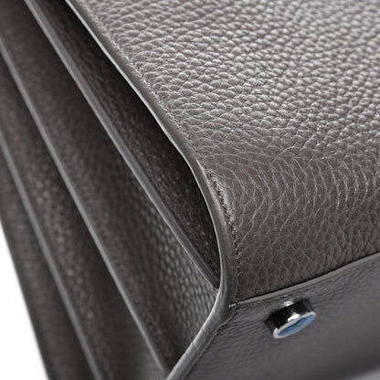 Saint Laurent Grained Calfskin Large Sac de Jour Carryall Earth 9 of 12