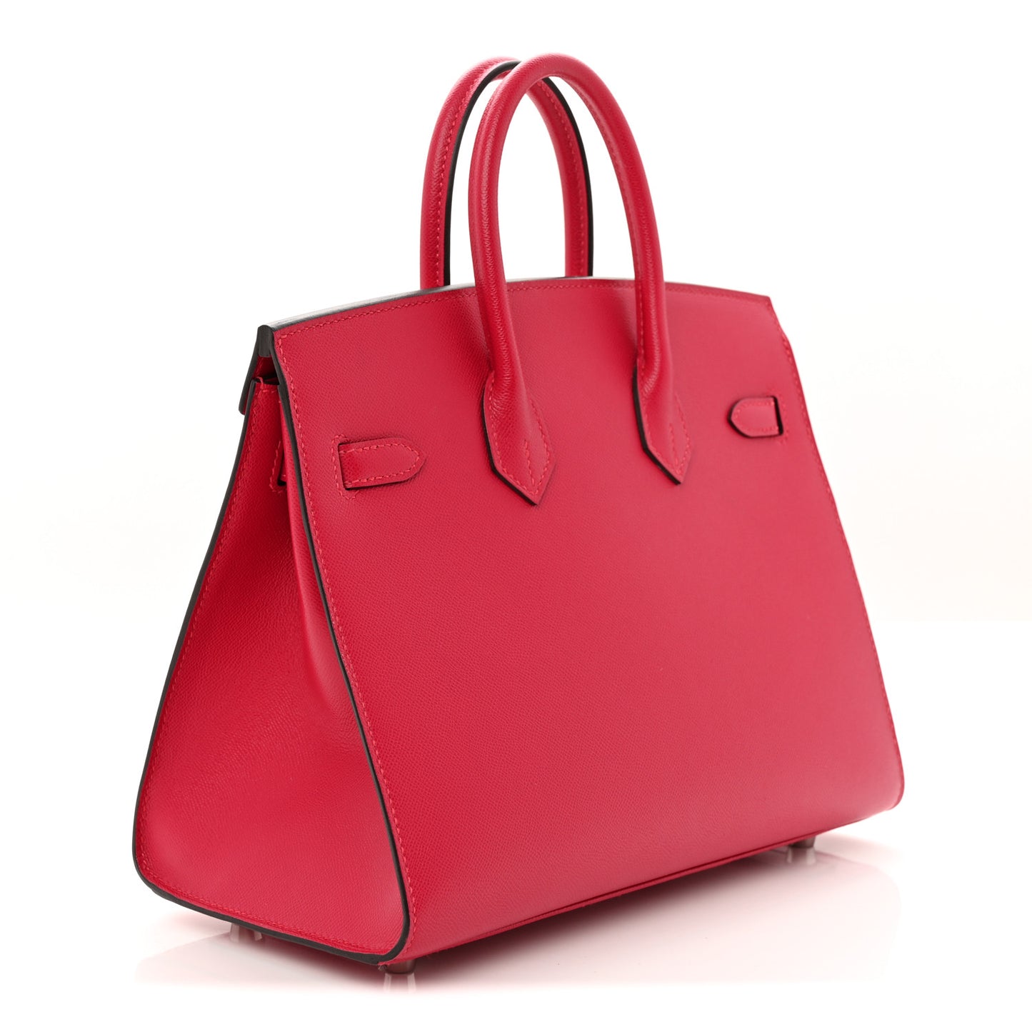 Madame Calfskin Birkin Sellier 25 Framboise
