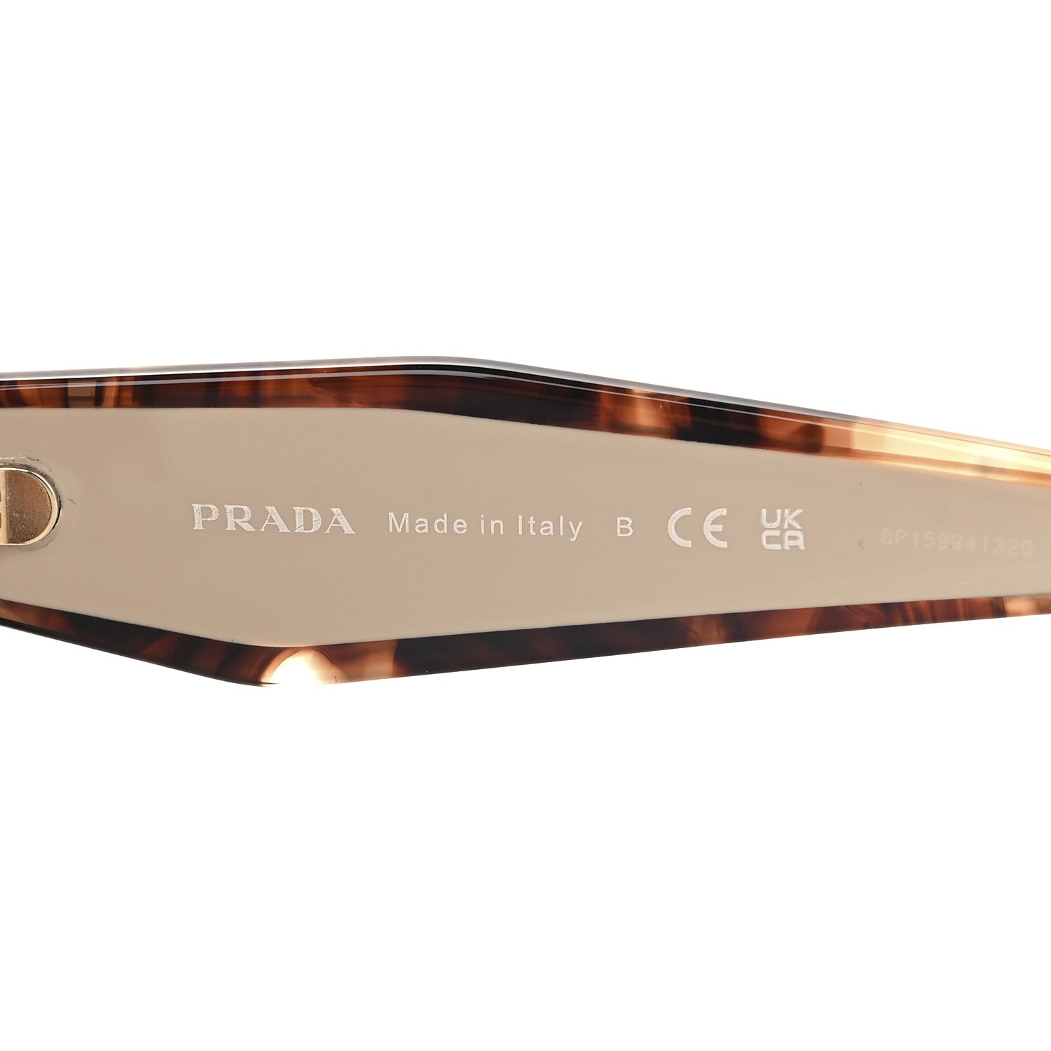Prada Acetate Sunglasses SPR 15W Tortoise Caramel Powder 5 of 7