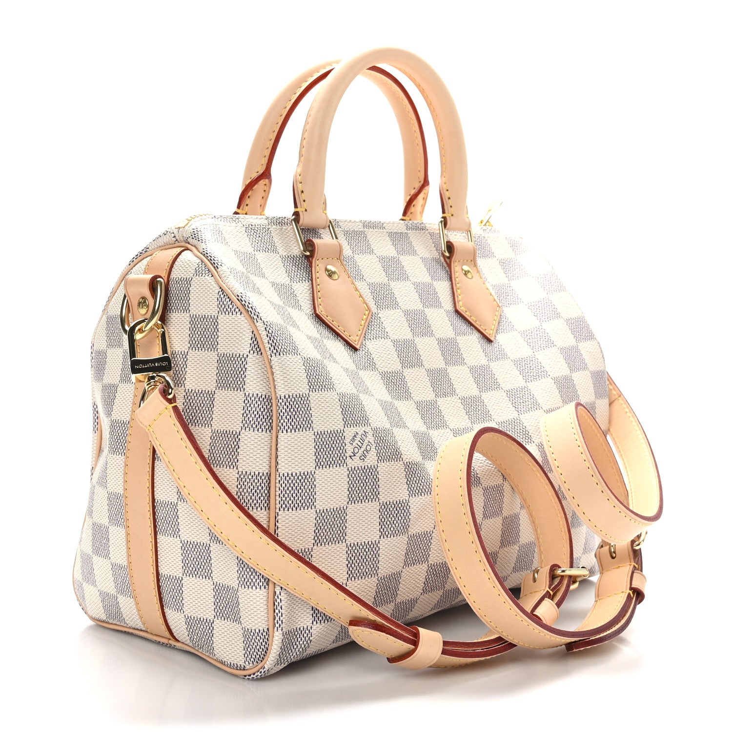 Louis Vuitton Damier Azur Speedy Bandouliere 25 3 of 10